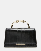 MARCY BAG BLACK EEL