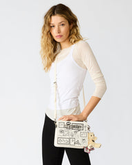 EVELYN STAMP BAG GIFT SET WHITE/MULTI