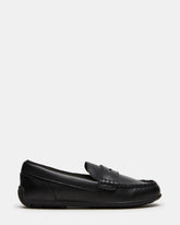 KIDS' JARED BLACK LEATHER