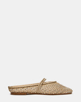 ENNIE GOLD LEATHER RHINESTONES