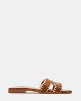 HADYN WOVEN COGNAC LEATHER