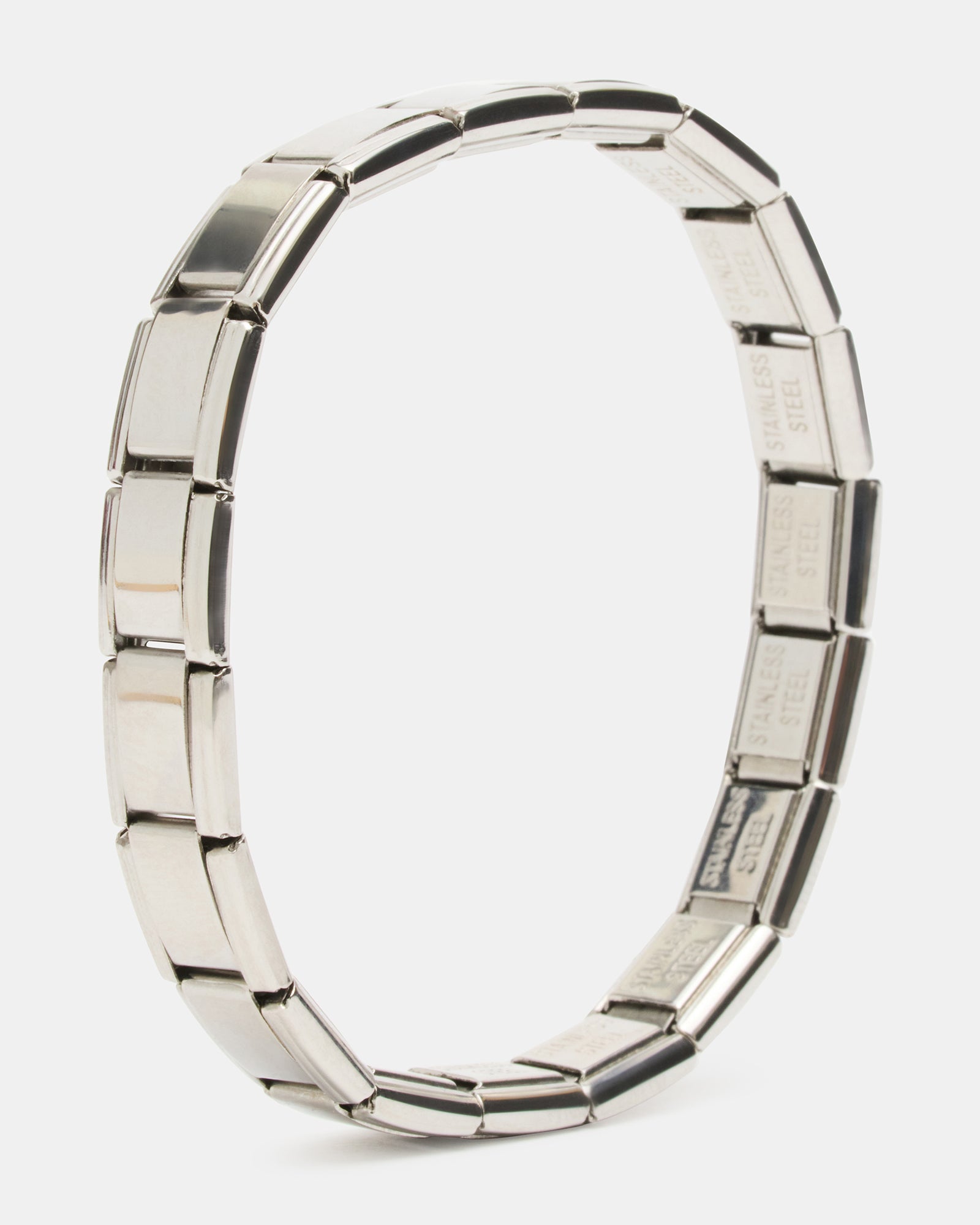 LINK STRETCH BRACELET SILVER