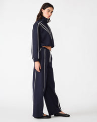 KARLINE KNIT JACKET MIDNIGHT