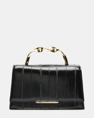 MARCY BAG BLACK EEL