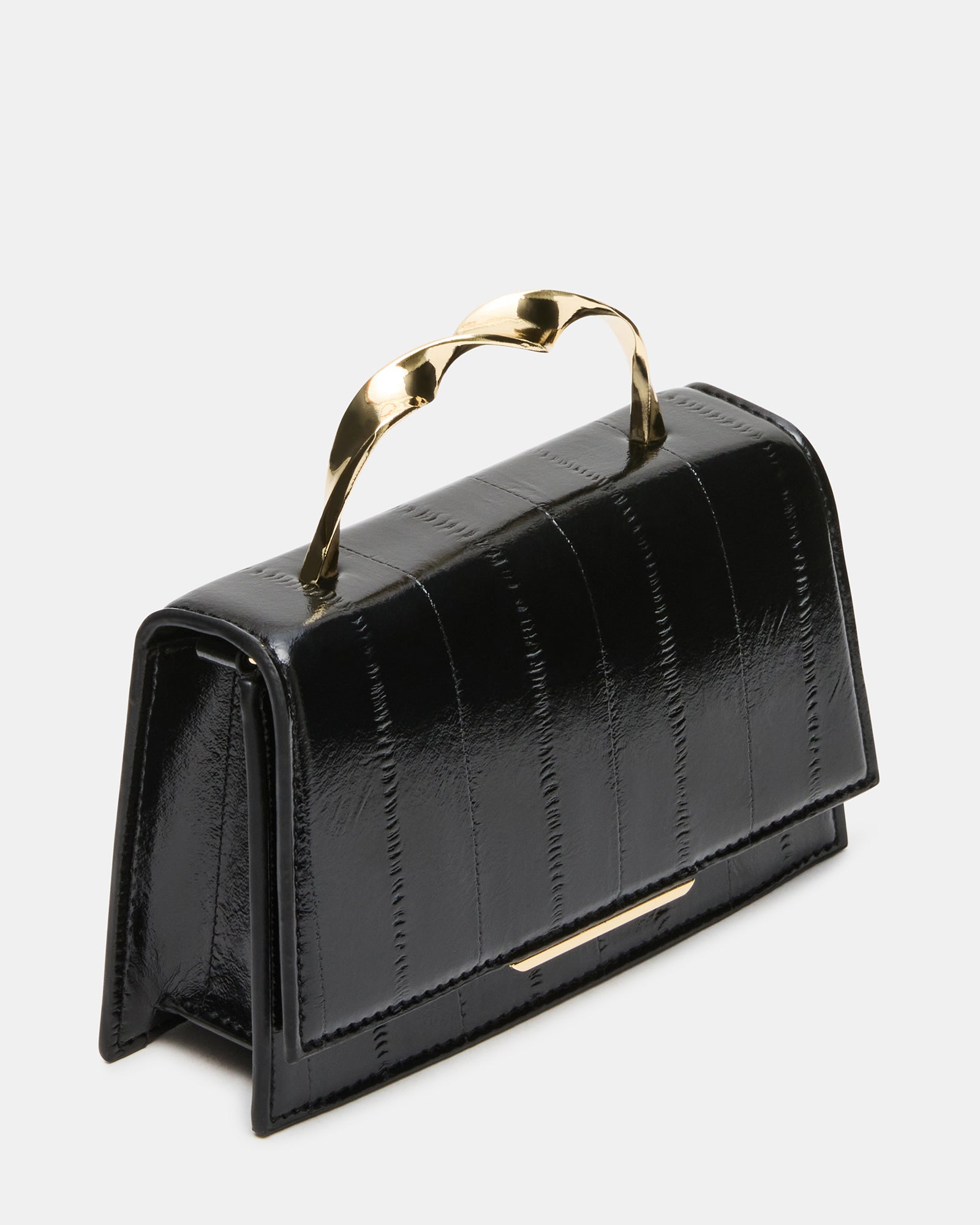 MARCY BAG BLACK EEL