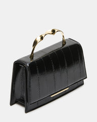 MARCY BAG BLACK EEL