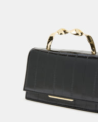 MARCY BAG BLACK EEL