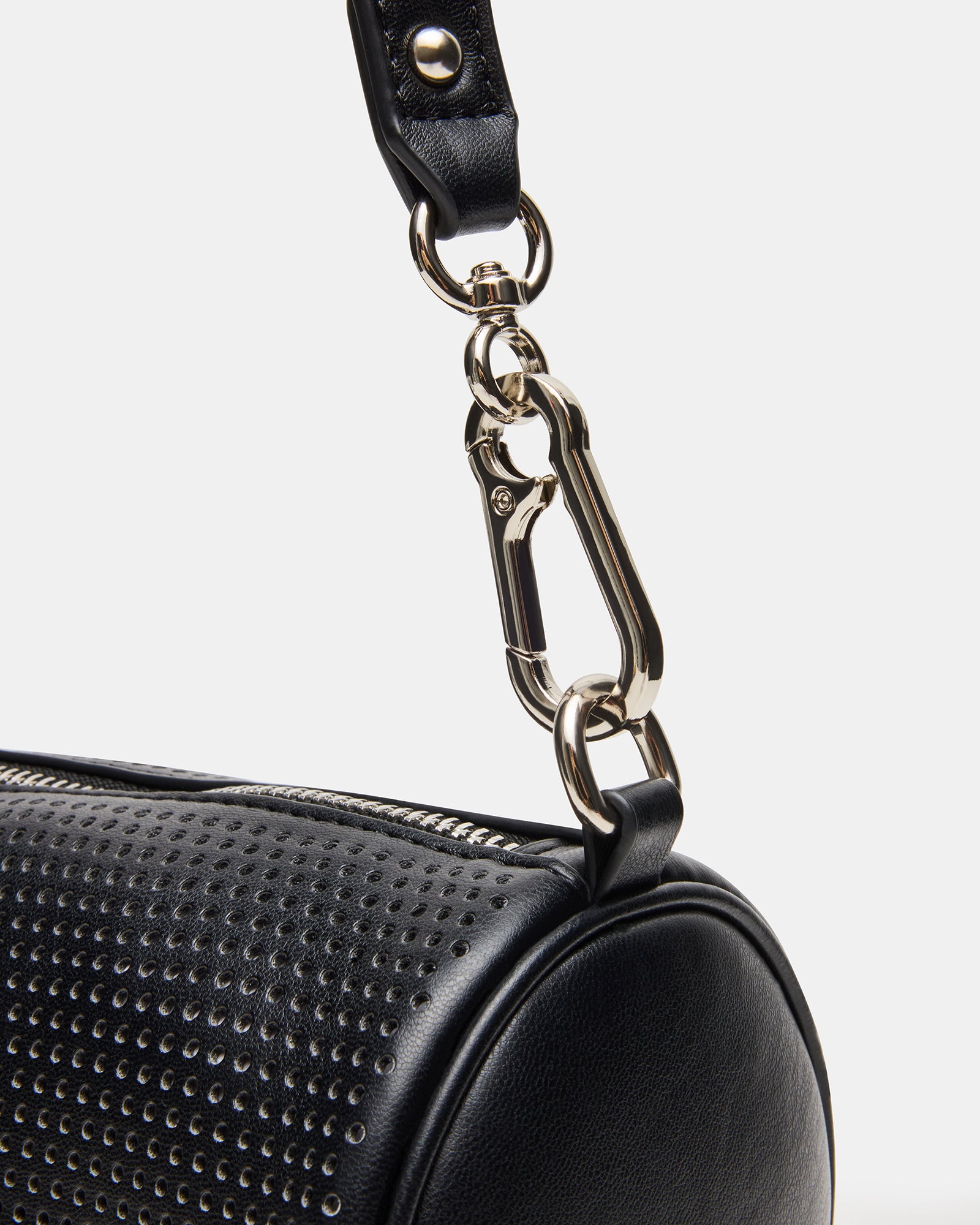 PRIYA PERFORATED BAG BLACK