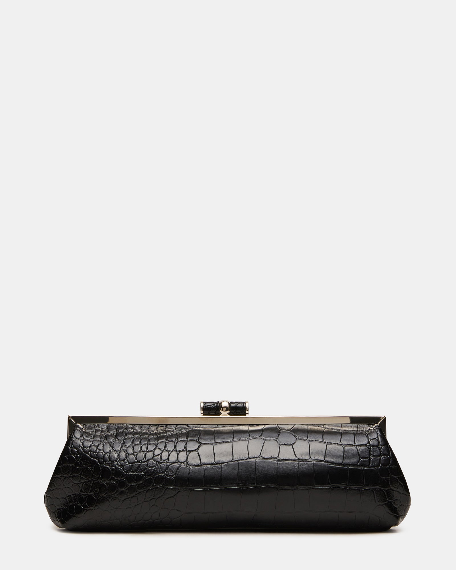 STEFANO BAG BLACK CROCODILE