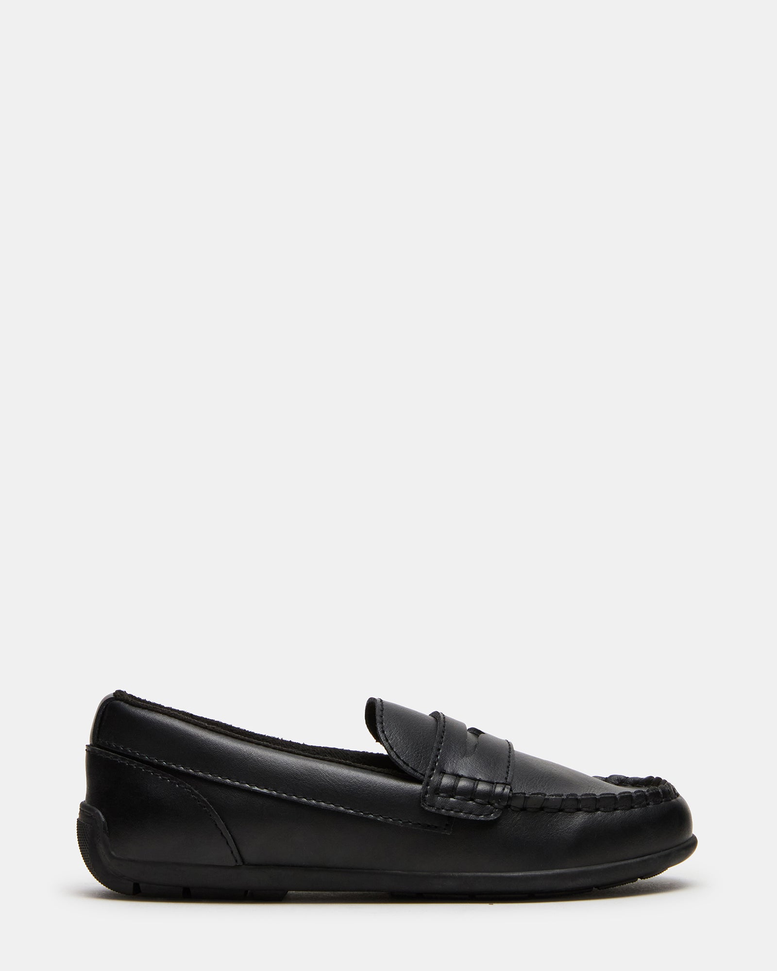 KIDS' JARED BLACK LEATHER
