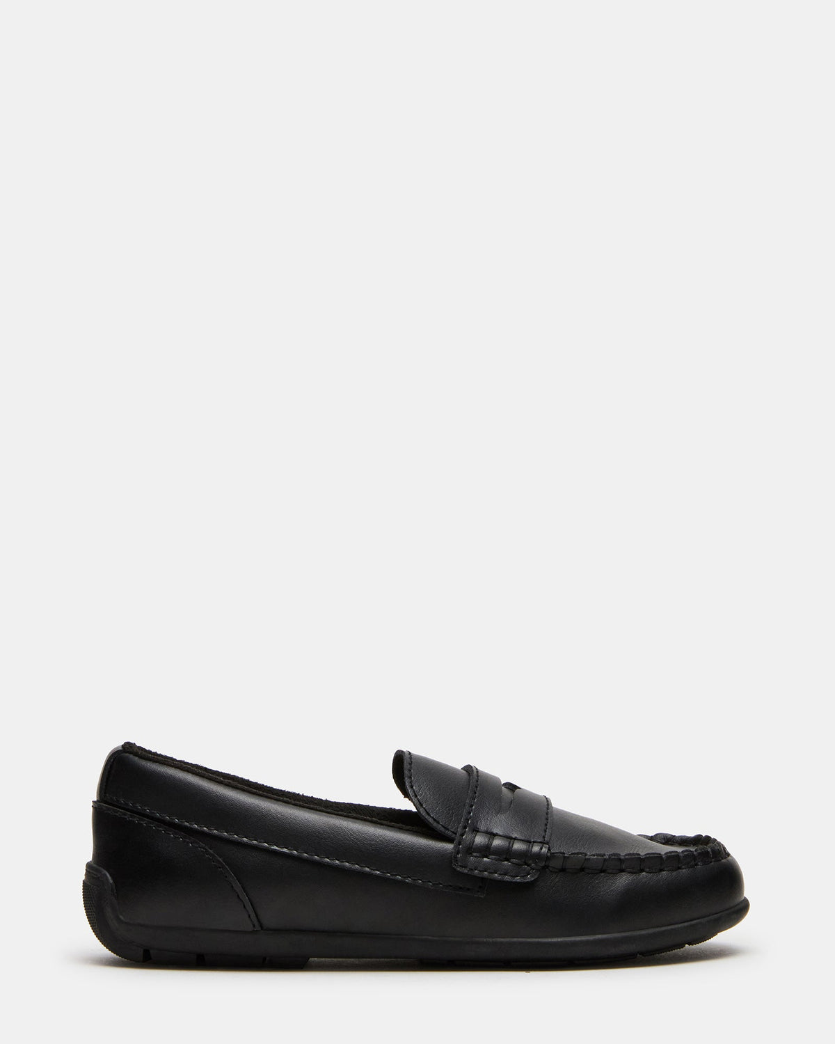 KIDS' JARED BLACK LEATHER