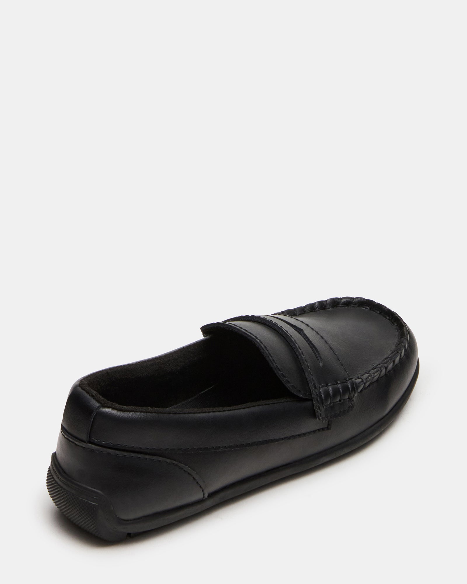 KIDS' JARED BLACK LEATHER