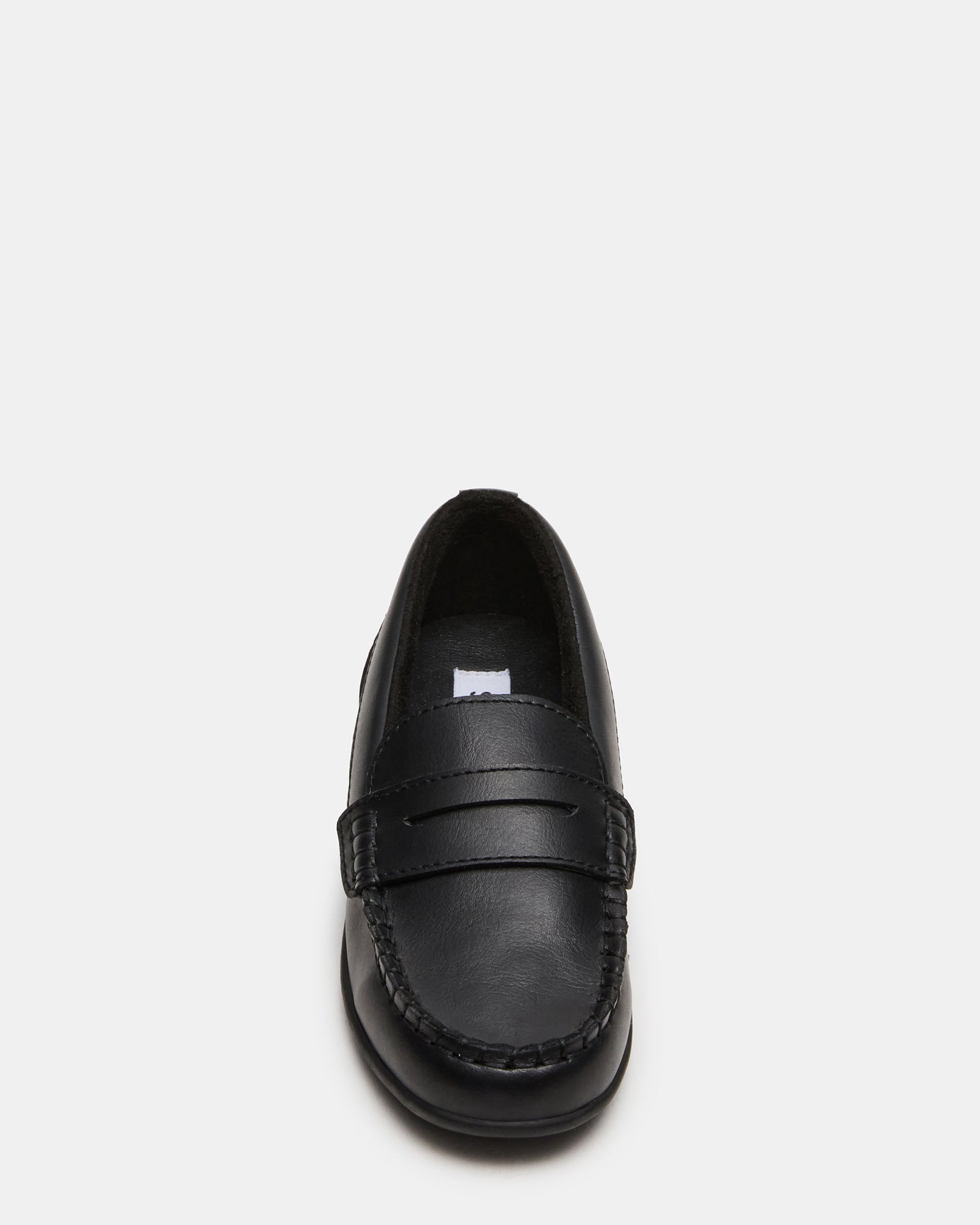 KIDS' JARED BLACK LEATHER