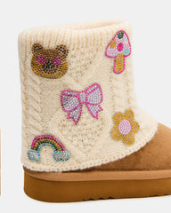 TODDLERS' SADIEE COGNAC