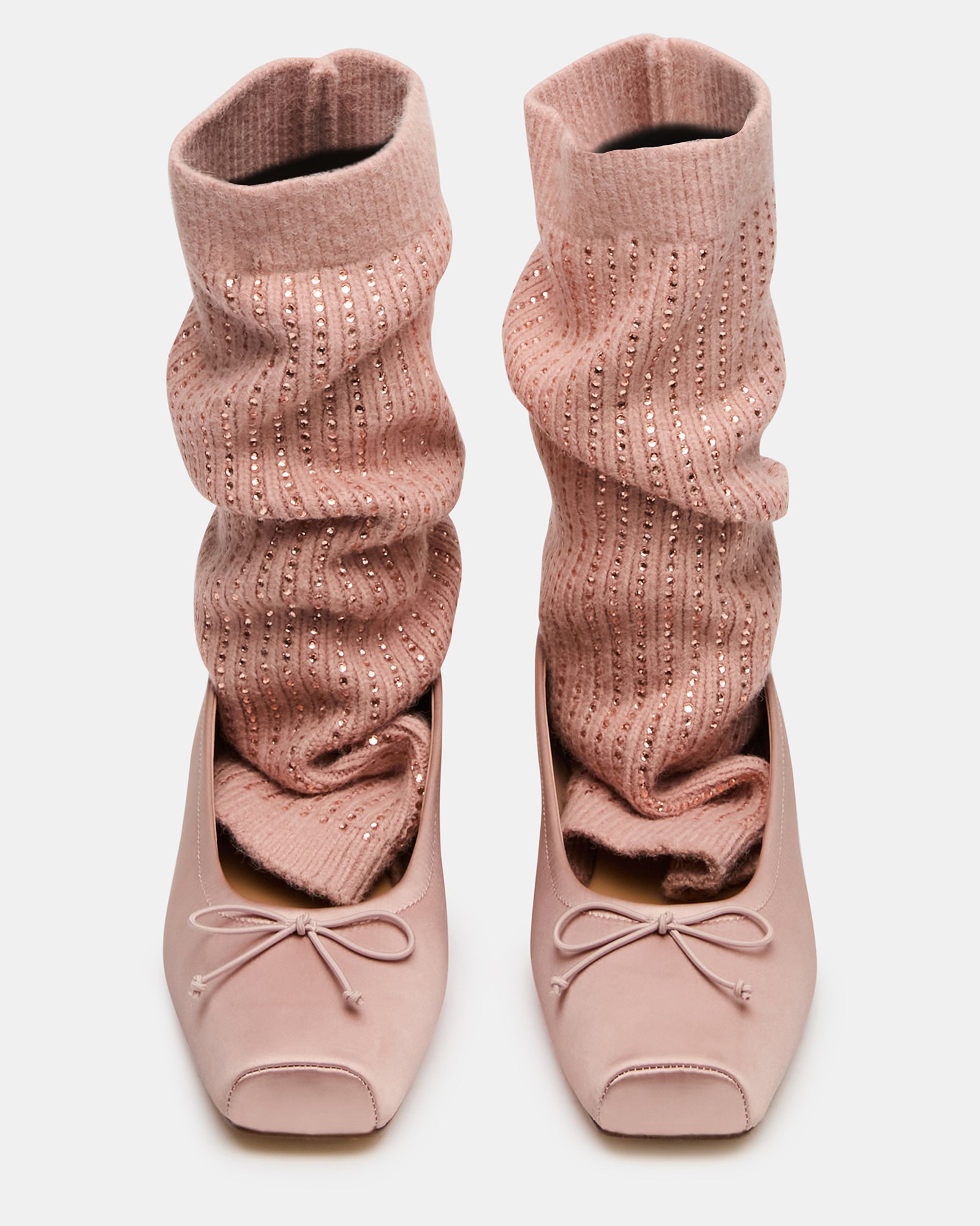 ELEVE KNIT PINK SATIN