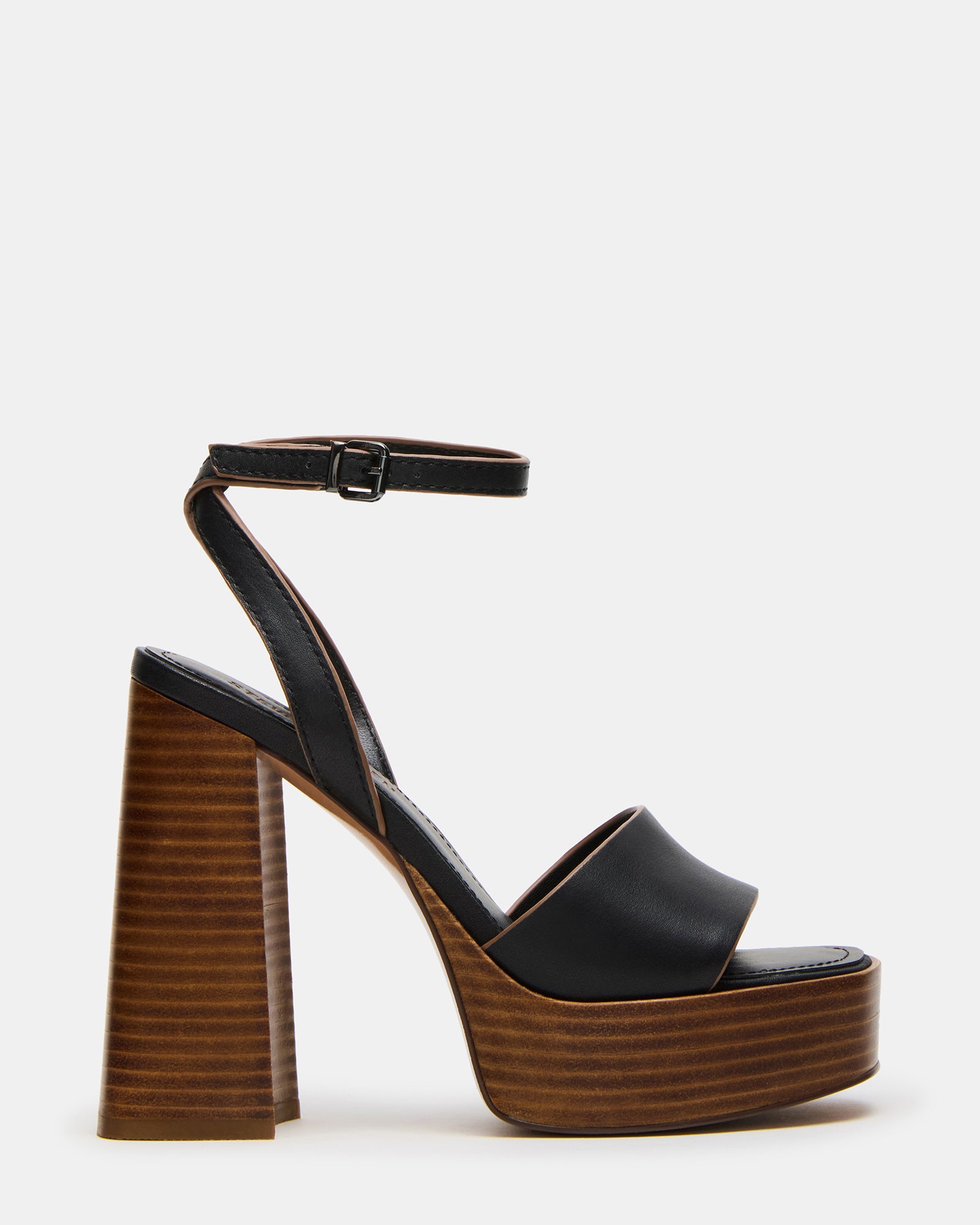 FLORIA BLACK LEATHER