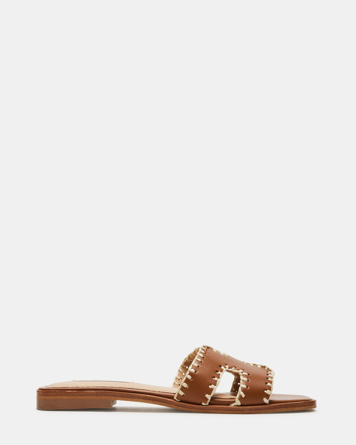HADYN WOVEN COGNAC LEATHER