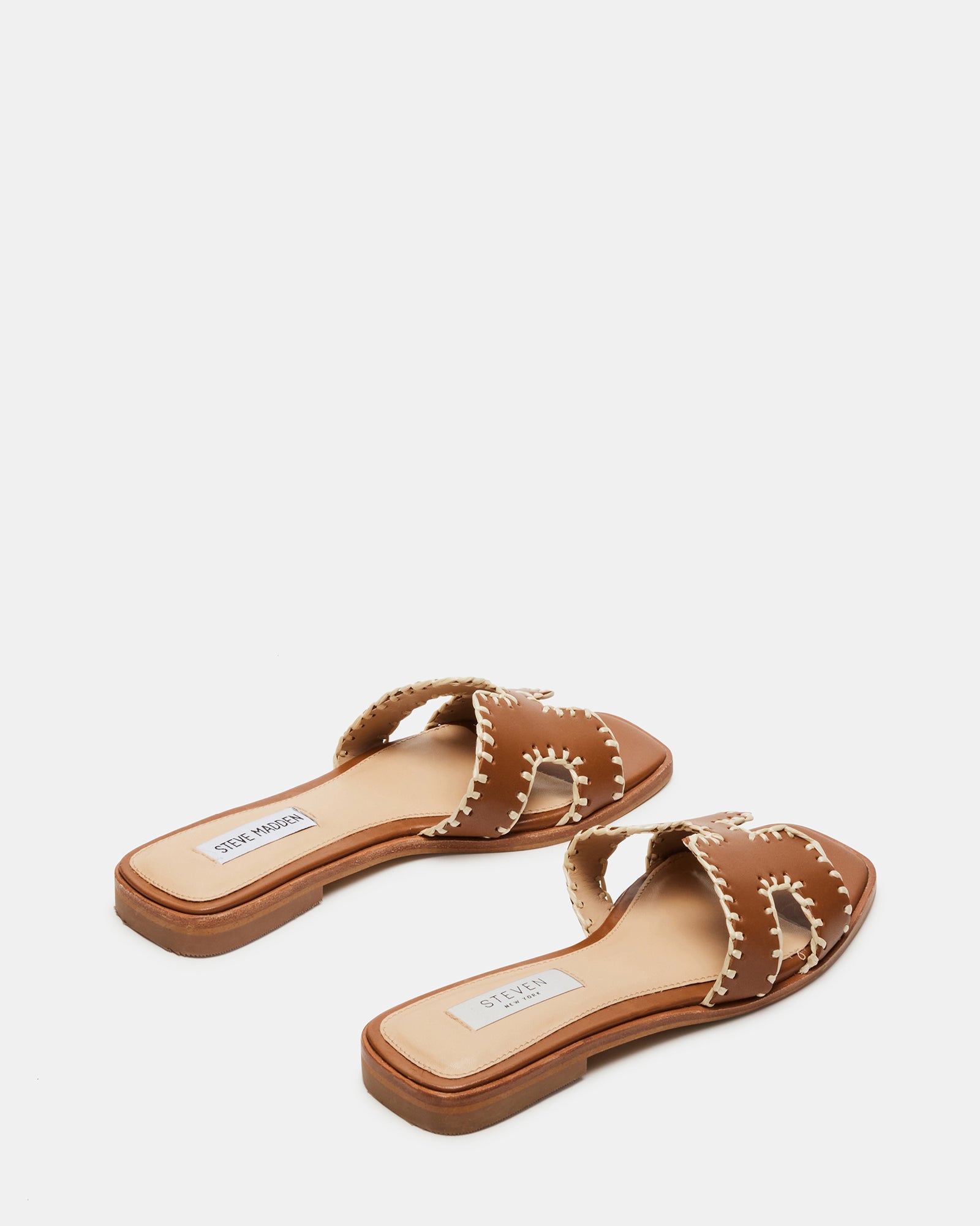 HADYN WOVEN COGNAC LEATHER
