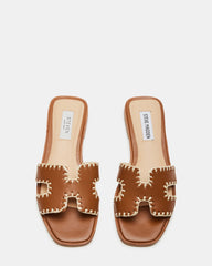 HADYN WOVEN COGNAC LEATHER