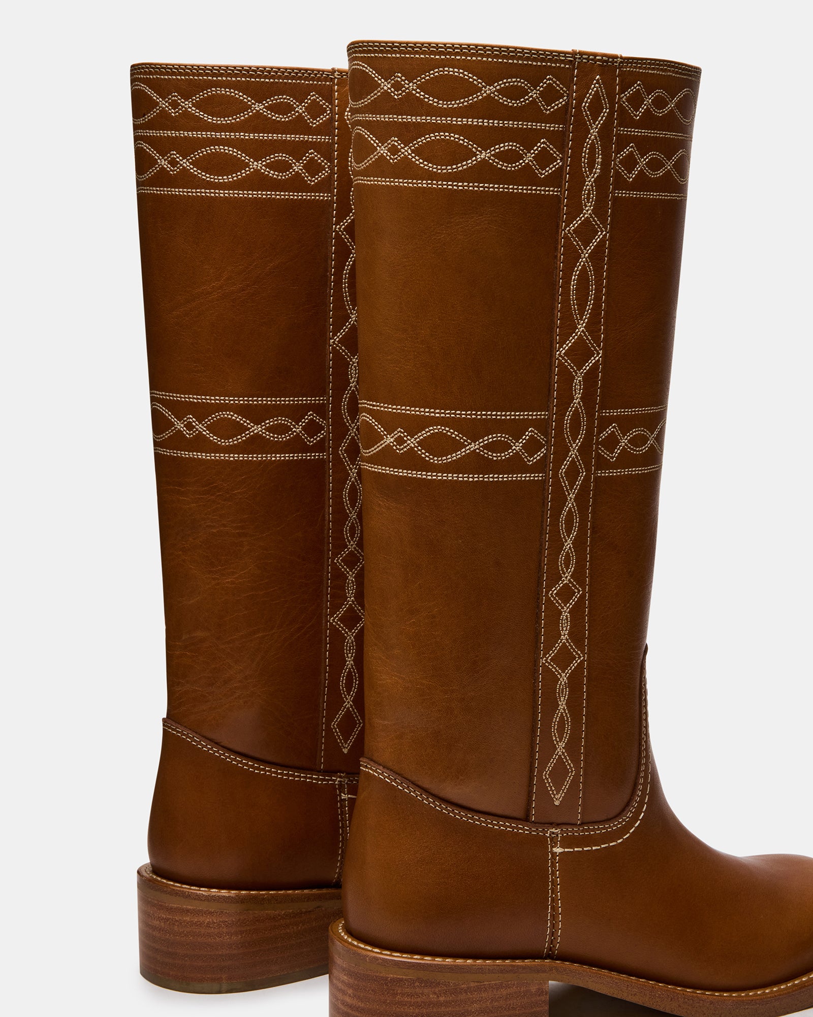 RIGGS STITCH COGNAC LEATHER