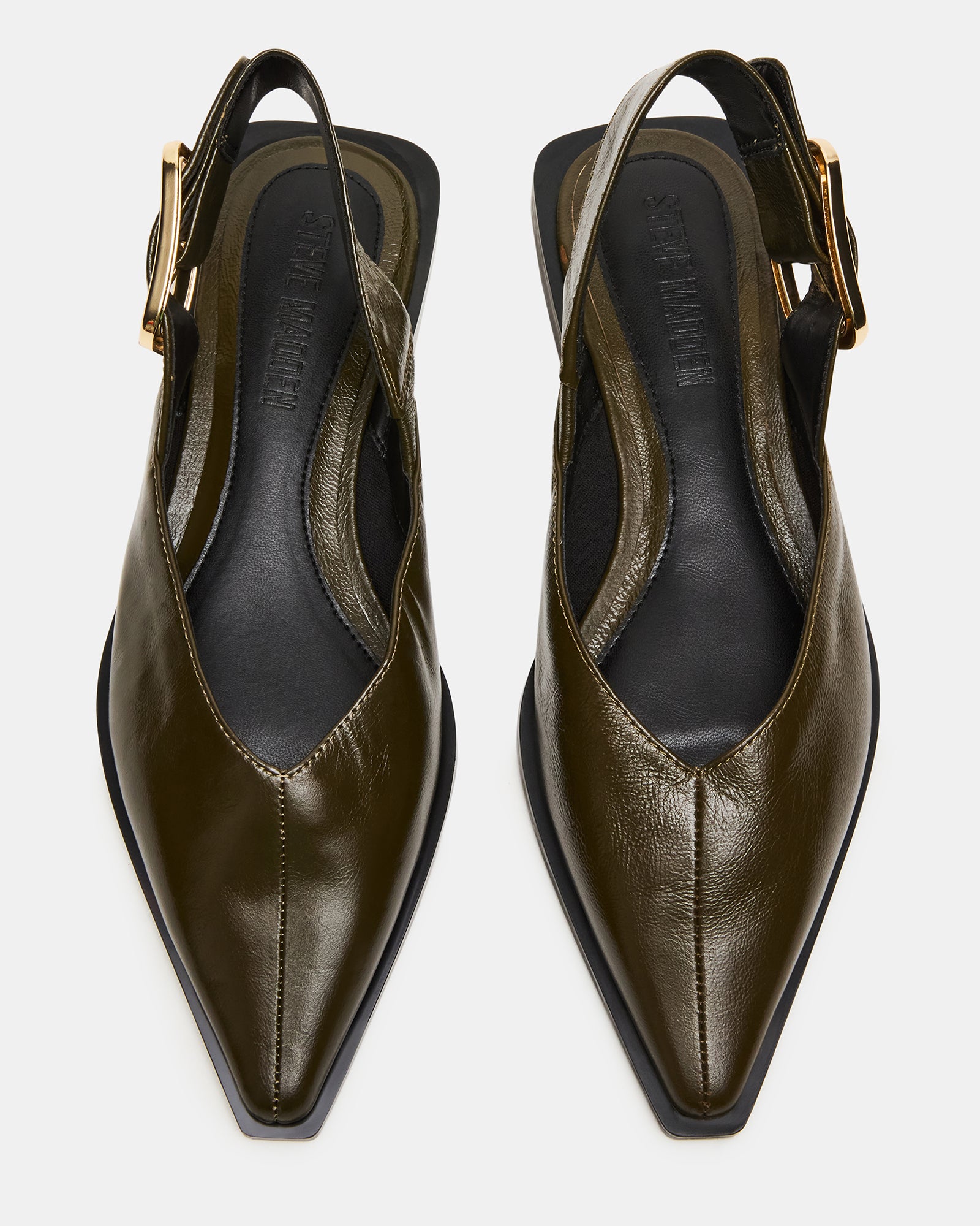 SHAY OLIVE LEATHER