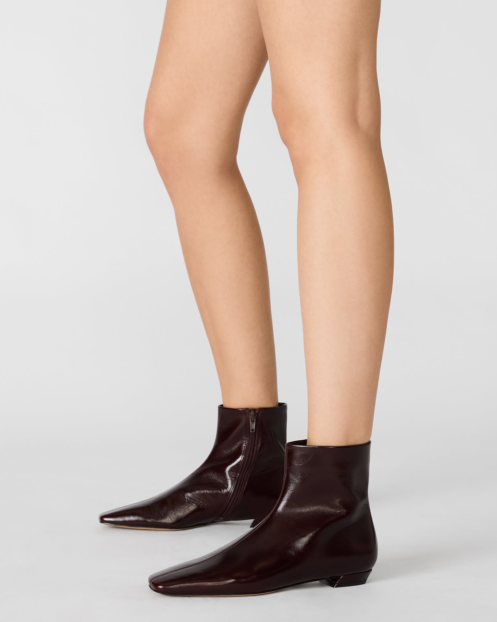 ZAMI DARK CHERRY LEATHER